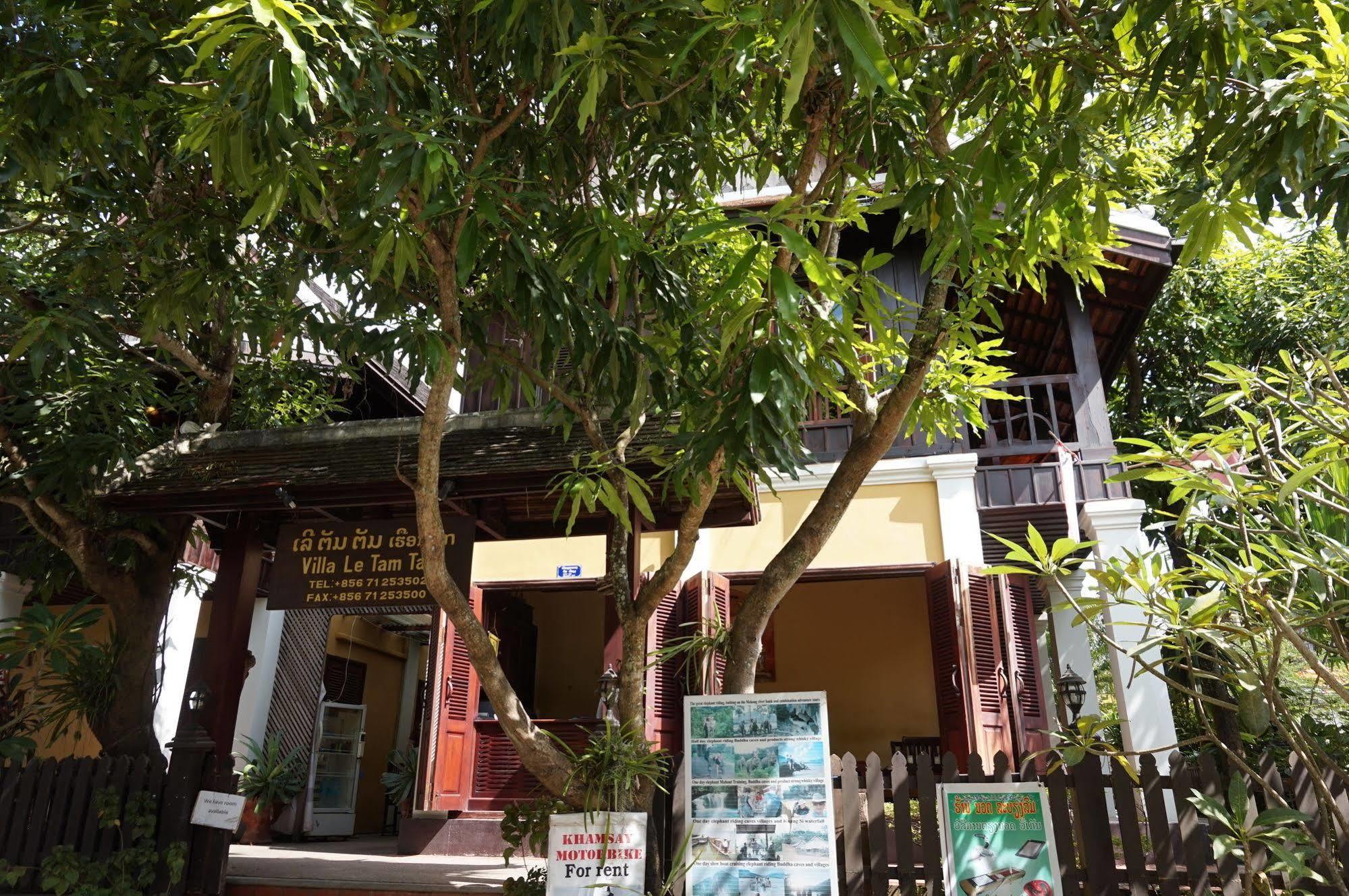Villa Le Tam Tam Boutique Hotel Luangprabang Kültér fotó